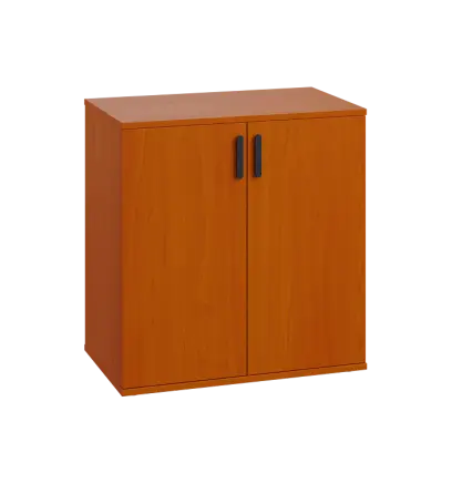 LN 2 - 7D kancelářská skříň, 2-dveřová, 750x720x400, třešeň šumavská